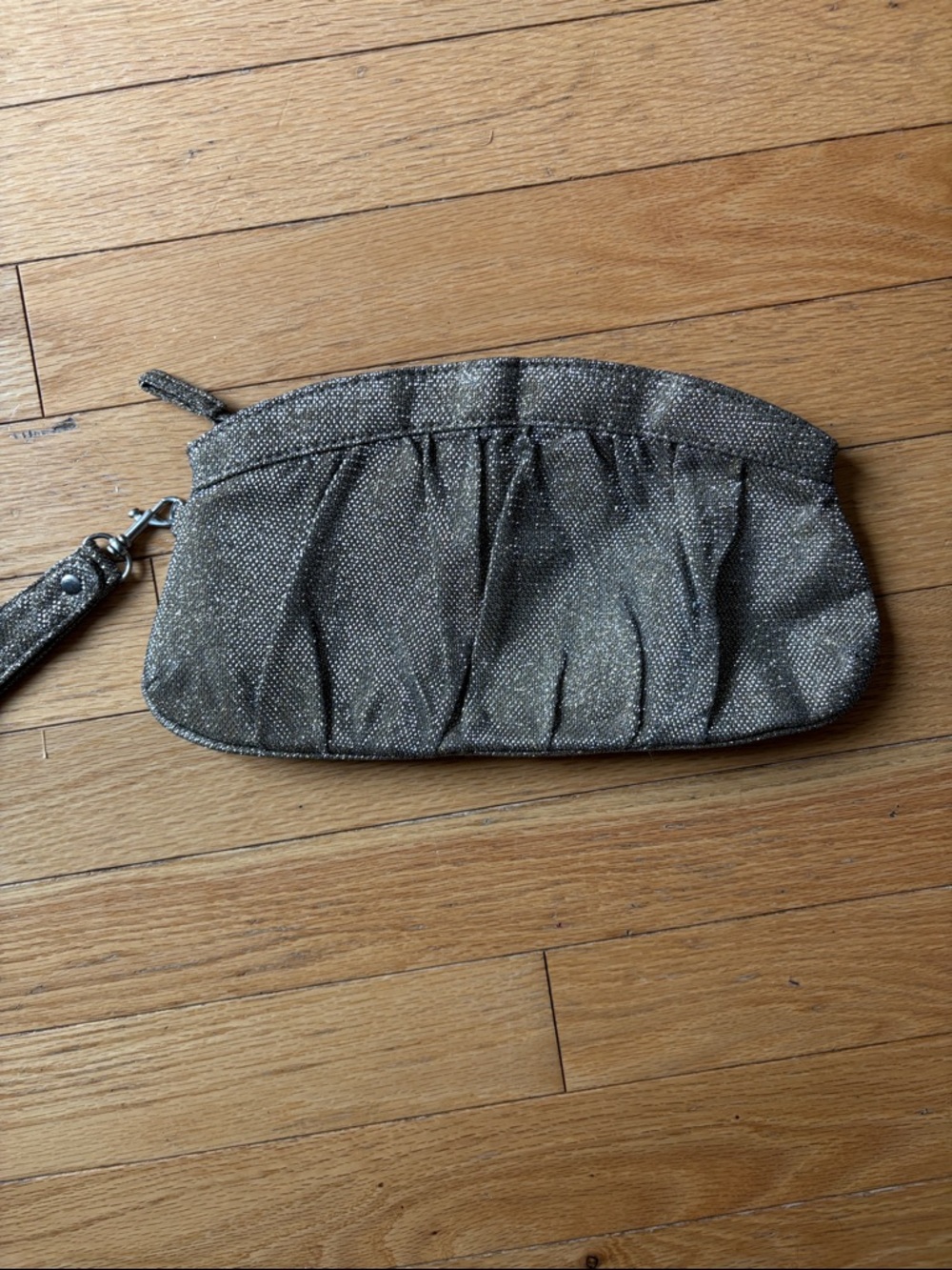 Gold Wristlet Clutch - Metallic NWOT